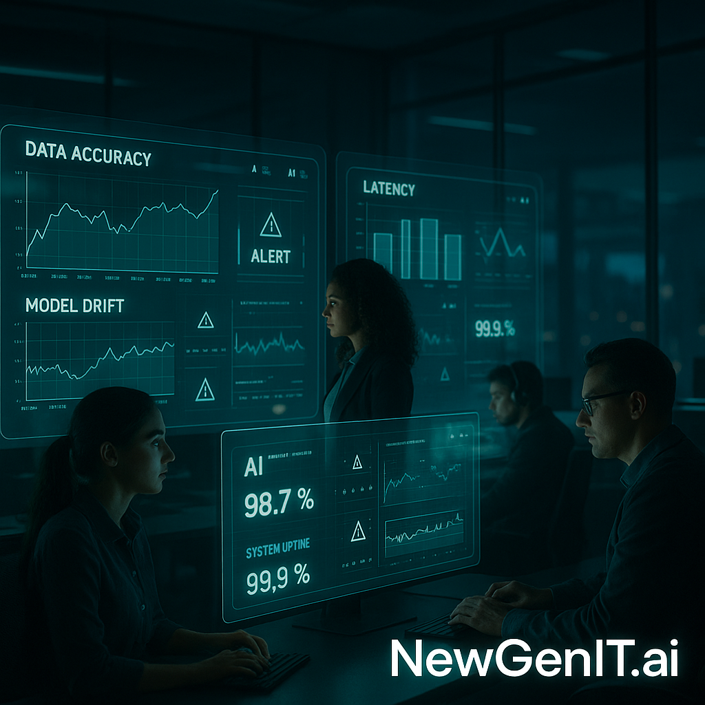 Managed AI Operations: What NewGenIT Monitors, Maintains, and Reports After Your AI Goes Live
