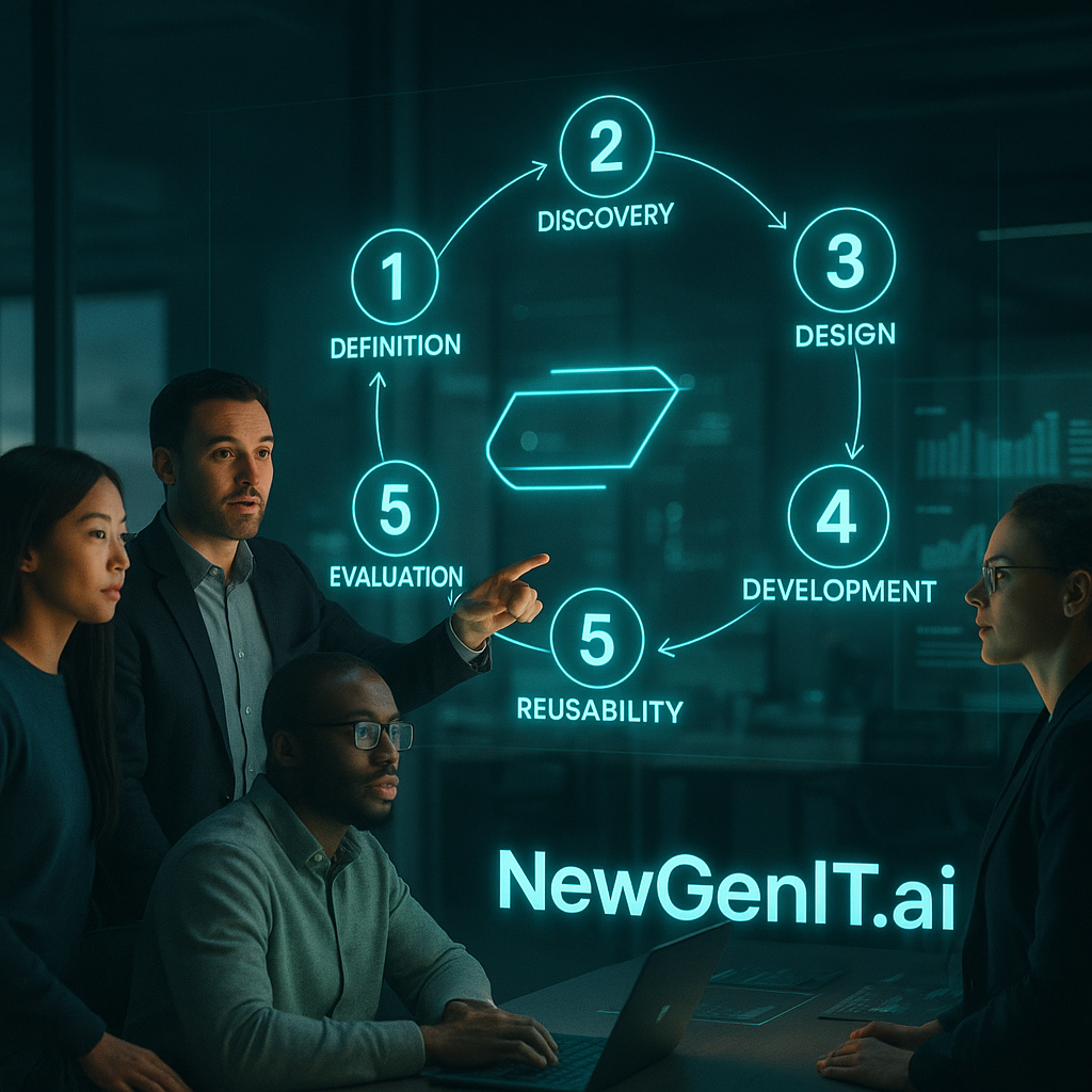 Unlocking Growth Potential with the NewGenIT 6-Phase FDE Methodology: From Discovery to Reusable IP