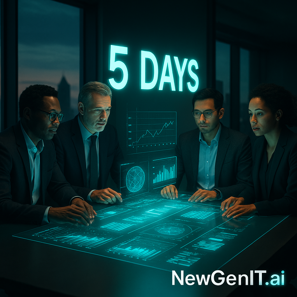 The NewGenIT AI Impact Sprint: Accelerate AI Adoption in Just 5 Days