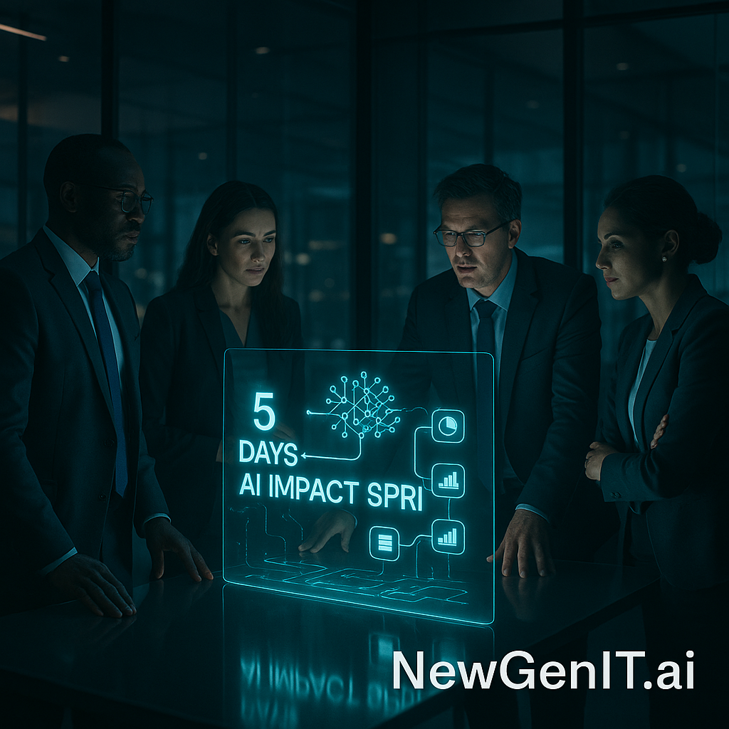 The NewGenIT AI Impact Sprint: Transforming Your Data into Production-Ready AI in Just 5 Days